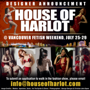 DESIGNER ANNOUNCEMENT : HOUSE OF HARLOT!